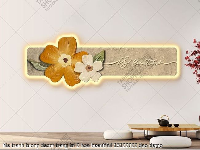 file tranh tuong decor trang tri 2 hoa beautiful 15122022 dao